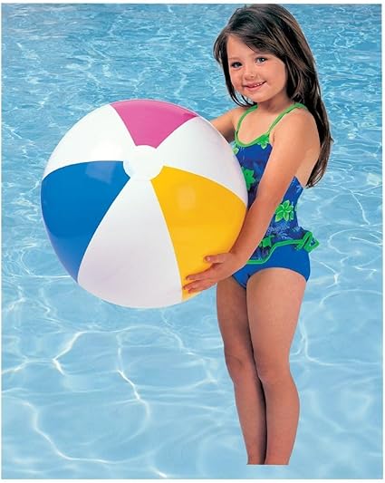 INTEX Beach Ball Glossy Panel Ball - 24'' Inches